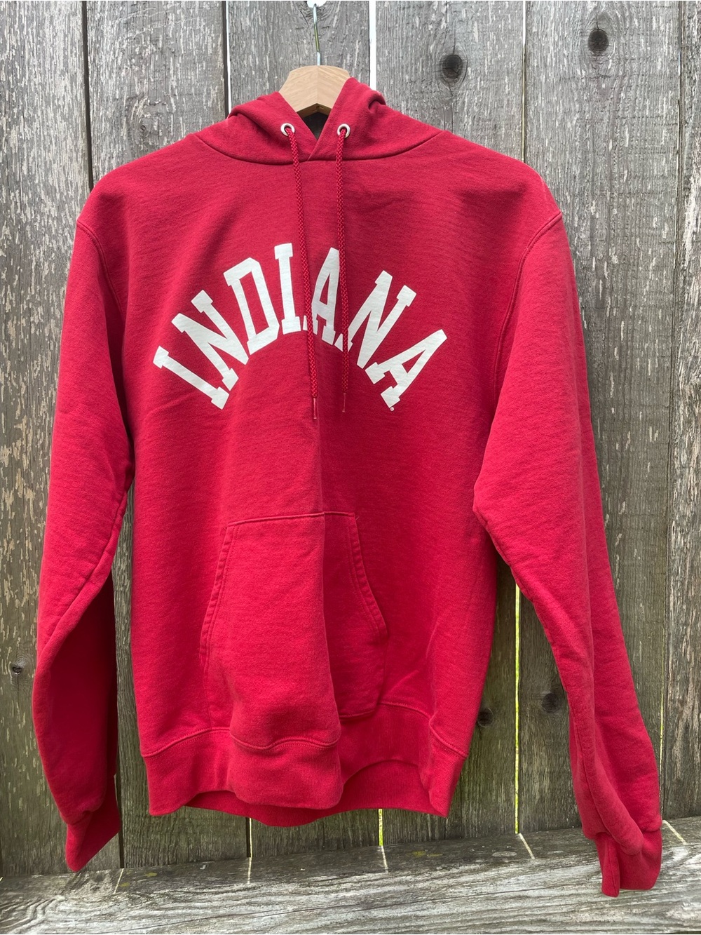 Champion Red Indiana Hoodie